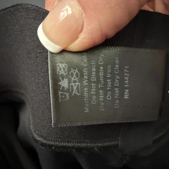 Ultracor Women's Lace Bonding Ultra High Legging NC3 Nero/Metallic Black Size XS - Picture 9 of 11